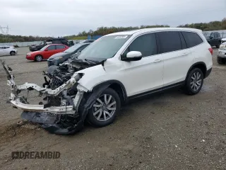 2019 Honda Pilot EX-L with VIN 5FNYF5H56KB006632, listed as a Copart auction lot 49502965 with Not Provided miles and Salvage Title. Bid and sale history available at DreamBid. Image 1.