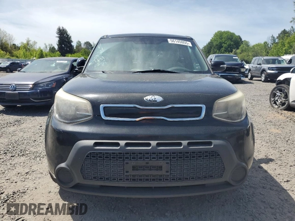 2014 Kia Soul + with VIN KNDJP3A52E7718515, listed as a Copart auction lot 56145955 with 108,544 mi miles and Salvage Title. Bid and sale history available at DreamBid. Image 5.