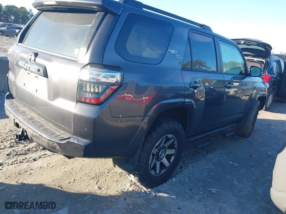 2019 Toyota 4Runner SR5 with VIN JTEBU5JR7K5632342, listed as a IAAI auction lot 41127797 with 88,036 mi miles. Bid and sale history available at carsss.com. Image 12.