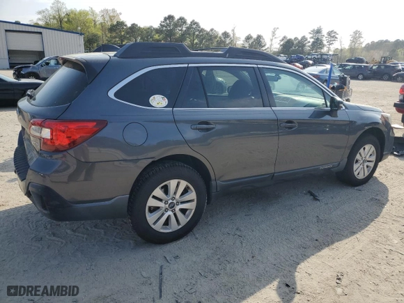 2018 Subaru Outback Premium with VIN 4S4BSAHC9J3202225, listed as a Copart auction lot 49802025 with 83,038 mi miles and Salvage Title. Bid and sale history available at carsss.com. Image 3.