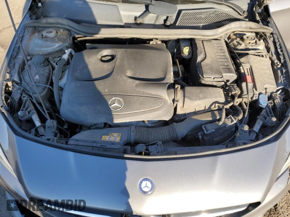 2017 Mercedes-Benz CLA 250 with VIN WDDSJ4GB1HN434615, listed as a Copart auction lot 43185044 with 139,654 mi miles and . Bid and sale history available at DreamBid. Image 11.