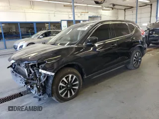 2017 Nissan Rogue SV with VIN KNMAT2MV1HP557905, listed as a Copart auction lot 63863595 with 78,445 mi miles and Salvage title. Bid and sale history available at DreamBid. Image 1.