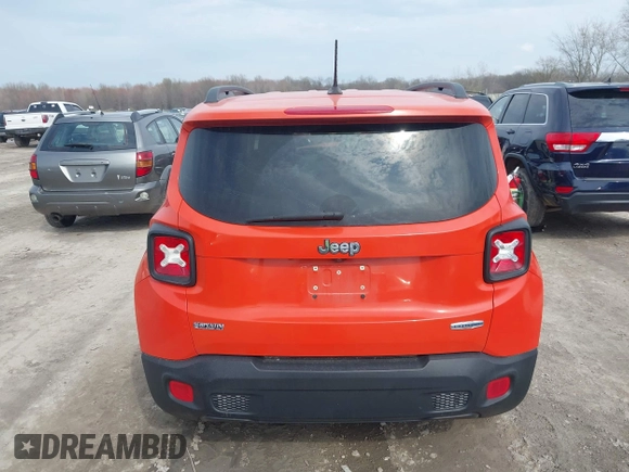 2015 Jeep Renegade Latitude with VIN ZACCJABT9FPB41532, listed as a IAAI auction lot 41977393 with 91,048 mi miles. Bid and sale history available at carsss.com. Image 15.