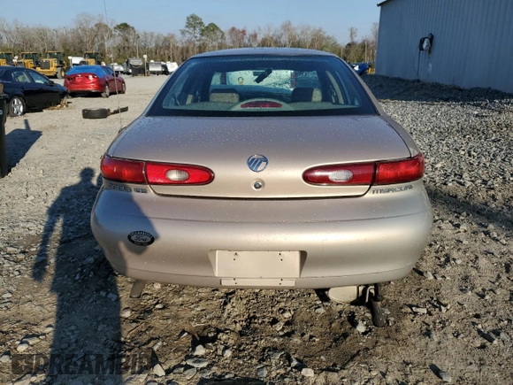 1999 Mercury Sable LS Premium Group with VIN 1MEFM53S2XA624846, listed as a Copart auction lot 45975785 with 134,291 mi miles and Salvage title. Bid and sale history available at DreamBid. Image 6.