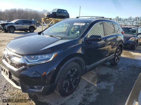 2017 Honda CR-V Touring with VIN 2HKRW2H99HH623037, listed as a Copart auction lot 41448075 with 224,961 mi miles and Clean Title. Bid and sale history available at carsss.com. Image 1.
