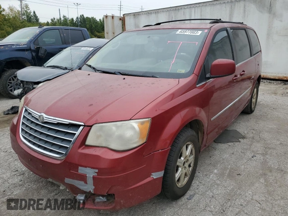 2009 Chrysler Town & Country Touring with VIN 2A8HR54199R678640, listed as a Copart auction lot 58213814 with 264,796 mi miles and Non Repairable. Bid and sale history available at DreamBid. Image 1.