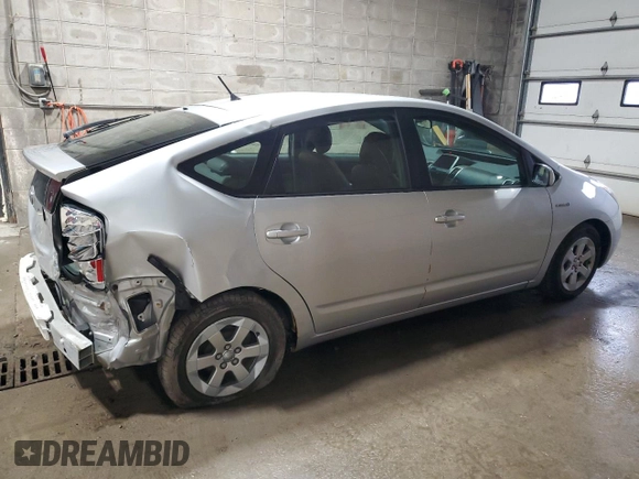 2008 Toyota Prius with VIN JTDKB20U683449940, listed as a Copart auction lot 52809205 with 168,218 mi miles and Salvage Title. Bid and sale history available at carsss.com. Image 3.