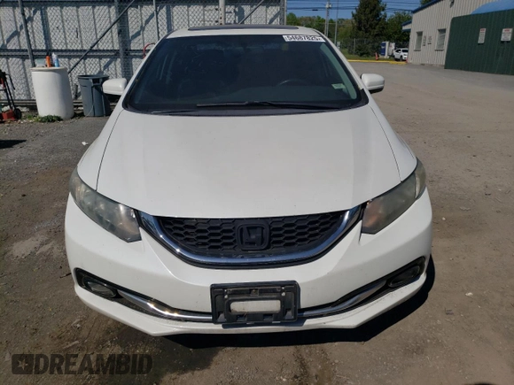 2014 Honda Civic EX-L with VIN 19XFB2F96EE200188, listed as a Copart auction lot 54687825 with 152,439 mi miles and Salvage Title. Bid and sale history available at DreamBid. Image 5.