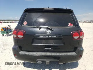 2018 Toyota Sequoia SR5 with VIN 5TDZY5G19JS070428, listed as a Copart auction lot 73185834 with 60,192 mi miles and Salvage Title. Bid and sale history available at carsss.com. Image 6.