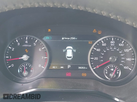 2022 Kia Telluride SX with VIN 5XYP54HC8NG318696, listed as a IAAI auction lot 41609437 with 38,263 mi miles and . Bid and sale history available at DreamBid. Image 7.