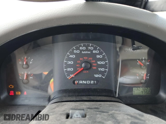 2008 Ford F-150 STX with VIN 1FTRX12W98FA48602, listed as a Copart auction lot 54356605 with 132,782 mi miles and Clean title. Bid and sale history available at DreamBid. Image 9.