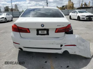 2020 BMW 5 Series 530e with VIN WBAJA9C07LCD08710, listed as a Copart auction lot 56542835 with Not provided miles and Salvage title. Bid and sale history available at DreamBid. Image 6.