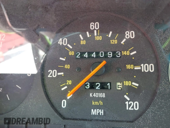 1992 Volvo 240 z VIN YV1AS8802N1469927, wystawiony jako IAAI lot #41927549 z przebiegiem 244 093 mil mil oraz . Historia ofert i sprzedaży dostępna na DreamBid. Obrazek 7.