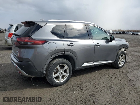 2021 Nissan Rogue Platinum with VIN JN8AT3DDXMW314983, listed as a Copart auction lot 50363505 with 88,658 mi miles and Salvage Title. Bid and sale history available at carsss.com. Image 3.