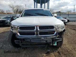 2013 Dodge Durango Crew with VIN 1C4RDJDG2DC699113, listed as a Copart auction lot 53375805 with 183,679 mi miles and Salvage title. Bid and sale history available at DreamBid. Image 5.