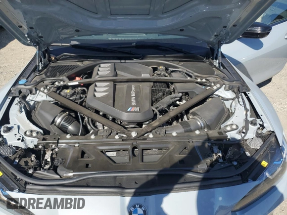 2021 BMW M4 with VIN WBS53AZ00MCH23658, listed as a Copart auction lot 75680694 with 23,816 mi miles and Salvage Title. Bid and sale history available at carsss.com. Image 11.