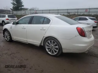 2011 Lincoln MKS EcoBoost with VIN 1LNHL9FT5BG610255, listed as a Copart auction lot 81505834 with 143,380 mi miles and Clean title. Bid and sale history available at DreamBid. Image 2.