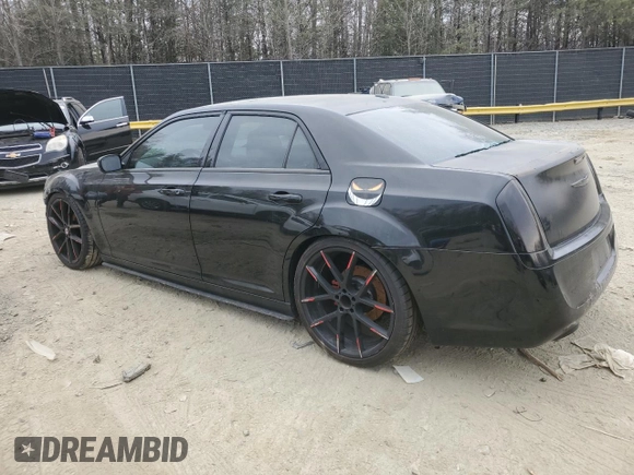 2014 Chrysler 300 with VIN 2C3CCABG7EH222370, listed as a Copart auction lot 46653055 with 121,983 mi miles and Salvage Title. Bid and sale history available at carsss.com. Image 2.