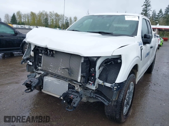 2024 Ford F-150 with VIN 1FTEX2LP1RKD38773, listed as a IAAI auction lot 41973683 with 7,538 mi miles and . Bid and sale history available at DreamBid. Image 21.