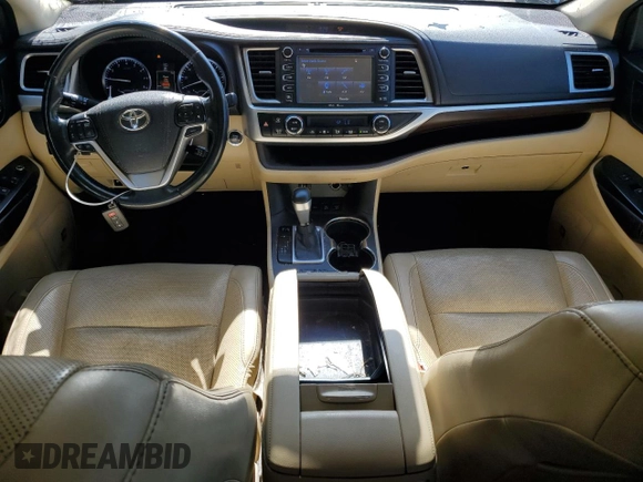 2015 Toyota Highlander Limited with VIN 5TDDKRFH4FS212497, listed as a Copart auction lot 63467635 with 492,359 mi miles and Salvage title. Bid and sale history available at DreamBid. Image 8.