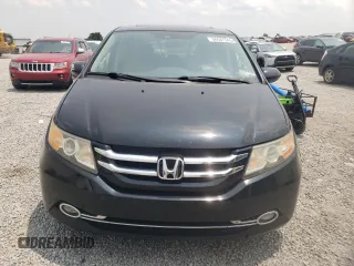 2014 Honda Odyssey EX-L with VIN 5FNRL5H6XEB072305, listed as a Copart auction lot 58487545 with 152,933 mi miles and Salvage title. Bid and sale history available at DreamBid. Image 5.