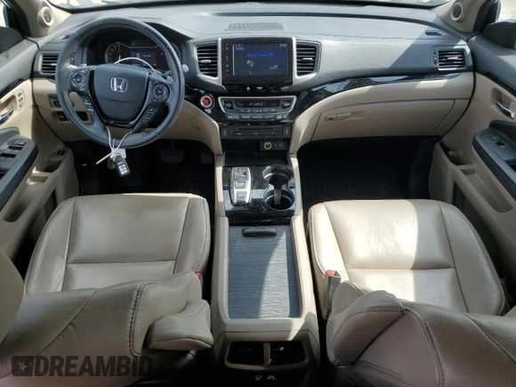 2017 Honda Pilot Touring with VIN 5FNYF5H92HB023469, listed as a Copart auction lot 51663635 with 182,295 mi miles and Salvage Title. Bid and sale history available at carsss.com. Image 8.