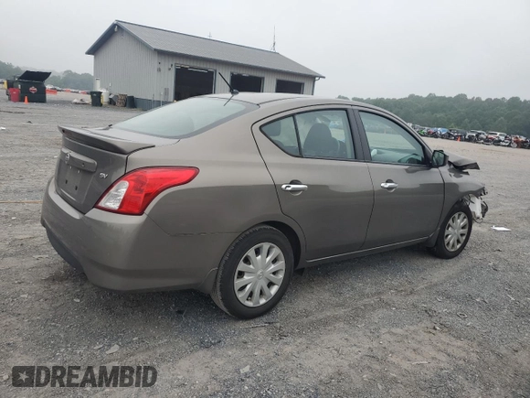 2017 Nissan Versa S with VIN 3N1CN7AP8HL830052, listed as a Copart auction lot 64096095 with 94,002 mi miles and Salvage title. Bid and sale history available at DreamBid. Image 3.