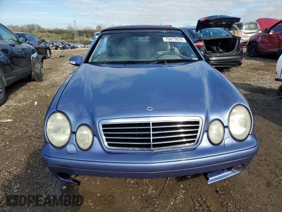 2001 Mercedes-Benz CLK 320/430 z VIN WDBLK70G91T070219, wystawiony jako Copart lot #79417674 z przebiegiem Nie podano mil oraz Szkody całkowita. Historia ofert i sprzedaży dostępna na DreamBid. Obrazek 5.