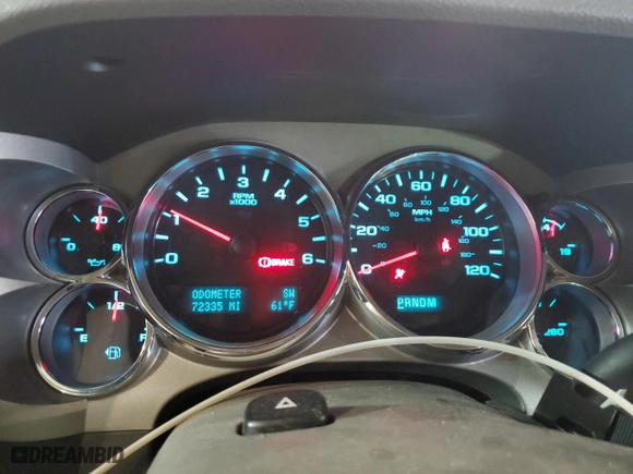 2013 Chevrolet Silverado 1500 LT with VIN 1GCNKSE07DZ369525, listed as a Copart auction lot 79132694 with 72,335 mi miles and Clean Title. Bid and sale history available at carsss.com. Image 9.