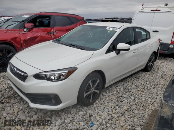 2023 Subaru Impreza Premium z VIN 4S3GKAV66P3603880, wystawiony jako Copart lot #84516954 z przebiegiem 33 433 mil mil oraz Szkoda całkowita • Salvage title. Historia ofert i sprzedaży dostępna na DreamBid. Obrazek 1.