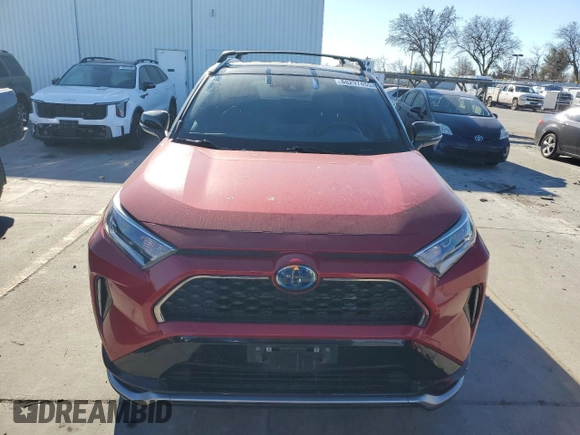 2021 Toyota RAV4 Prime XSE with VIN JTMEB3FV3MD029544, listed as a Copart auction lot 88297455 with 86,631 mi miles and Salvage Title. Bid and sale history available at carsss.com. Image 5.