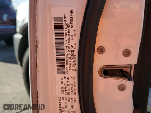 2013 Ram 2500 Tradesman with VIN 3C6TR5CT2DG526435, listed as a Copart auction lot 75302574 with 122,285 mi miles and Salvage title. Bid and sale history available at DreamBid. Image 12.