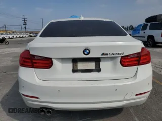2015 BMW 3 Series 328i with VIN WBA3A5C56FF606517, listed as a Copart auction lot 59388115 with 185,684 mi miles and Salvage title. Bid and sale history available at DreamBid. Image 6.