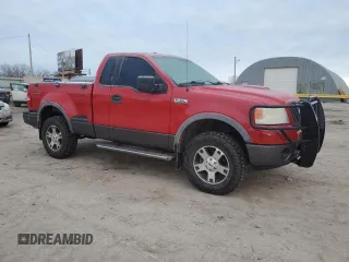 2006 Ford F-150 XLT with VIN 1FTRF04586KB63519, listed as a Copart auction lot 89058325 with 152,681 mi miles and Salvage Title. Bid and sale history available at carsss.com. Image 4.