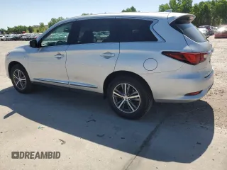 2019 Infiniti QX60 Pure with VIN 5N1DL0MM1KC511882, listed as a Copart auction lot 62567665 with 38,520 mi miles and Salvage title. Bid and sale history available at DreamBid. Image 2.