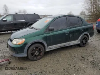 2000 Toyota ECHO with VIN JTDBT1230Y0070154, listed as a Copart auction lot 50265105 with 333,573 mi miles and Clean Title. Bid and sale history available at carsss.com. Image 1.