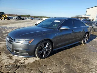 2018 Audi S6 Premium Plus with VIN WAUFFAFC3JN024942, listed as a Copart auction lot 85880764 with 54,599 mi miles and Salvage Title. Bid and sale history available at carsss.com. Image 1.