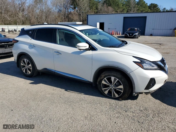 2019 Nissan Murano SV with VIN 5N1AZ2MJ9KN165555, listed as a Copart auction lot 48210155 with 65,818 mi miles and Salvage Title. Bid and sale history available at carsss.com. Image 4.
