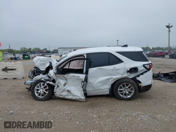 2022 Chevrolet Equinox LS with VIN 3GNAXHEV9NS213412, listed as a IAAI auction lot 42179897 with 51,681 mi miles and . Bid and sale history available at DreamBid. Image 13.