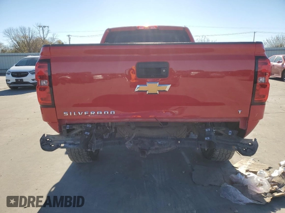 2017 Chevrolet Silverado 1500 LT with VIN 1GCRCREHXHZ100664, listed as a Copart auction lot 84485074 with 128,362 mi miles and Salvage Title. Bid and sale history available at DreamBid. Image 6.
