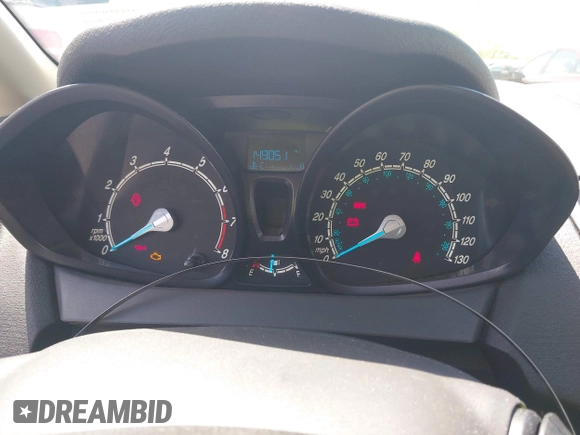 2014 Ford Fiesta S with VIN 3FADP4AJ9EM182707, listed as a IAAI auction lot 42264724 with 149,051 mi miles and . Bid and sale history available at DreamBid. Image 7.