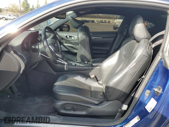 2020 Infiniti Q60 Luxe with VIN JN1EV7EK0LM341036, listed as a Copart auction lot 82596184 with 88,535 mi miles and Salvage Title. Bid and sale history available at carsss.com. Image 7.