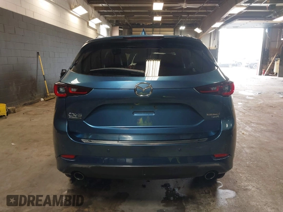 2023 Mazda CX-5 Signature with VIN JM3KFBXY4P0120187, listed as a IAAI auction lot 41706264 with 9,402 mi miles and . Bid and sale history available at carsss.com. Image 16.
