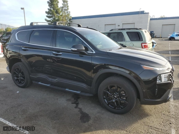 2023 Hyundai Santa Fe XRT with VIN 5NMS6DAJ7PH557987, listed as a Copart auction lot 81549894 with 11,659 mi miles and Salvage Title. Bid and sale history available at carsss.com. Image 4.