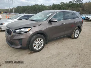 2019 Kia Sorento LX with VIN 5XYPG4A31KG572525, listed as a Copart auction lot 49711215 with 93,542 mi miles and Salvage Title. Bid and sale history available at DreamBid. Image 1.
