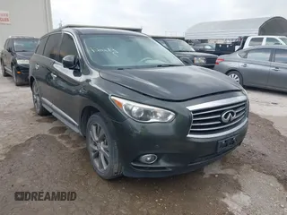 2014 Infiniti QX60 with VIN 5N1AL0MN4EC500276, listed as a IAAI auction lot 42088386 with 125,888 mi miles. Bid and sale history available at carsss.com. Image 1.