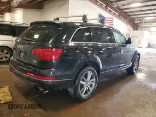 2015 Audi Q7 Premium Plus with VIN WA1LGAFE2FD020344, listed as a Copart auction lot 59184115 with 143,389 mi miles and Salvage title. Bid and sale history available at DreamBid. Image 3.