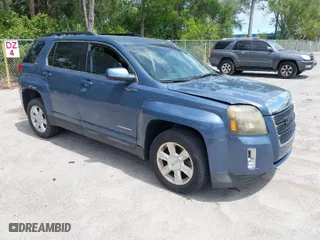 2012 GMC Terrain SLT-1 with VIN 2GKFLVEK4C6169608, listed as a IAAI auction lot 41909244 with 1 mi miles. Bid and sale history available at carsss.com. Image 1.