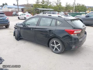2019 Subaru Impreza Premium with VIN 4S3GTAC65K3733805, listed as a IAAI auction lot 41904014 with 73,805 mi miles. Bid and sale history available at carsss.com. Image 3.