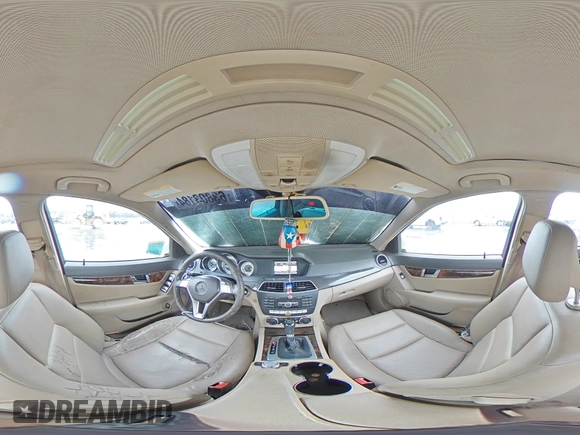 2014 Mercedes-Benz C 250 Sport with VIN WDDGF4HB2ER305342, listed as a Copart auction lot 63803184 with 140,148 mi miles and Non Repairable. Bid and sale history available at DreamBid. Image 13.